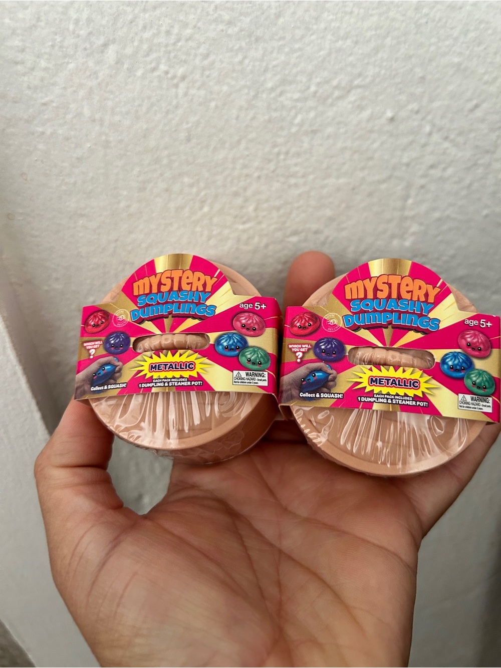 Squishy dumplings